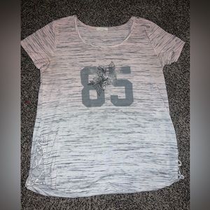 maurices top ombre with side slits